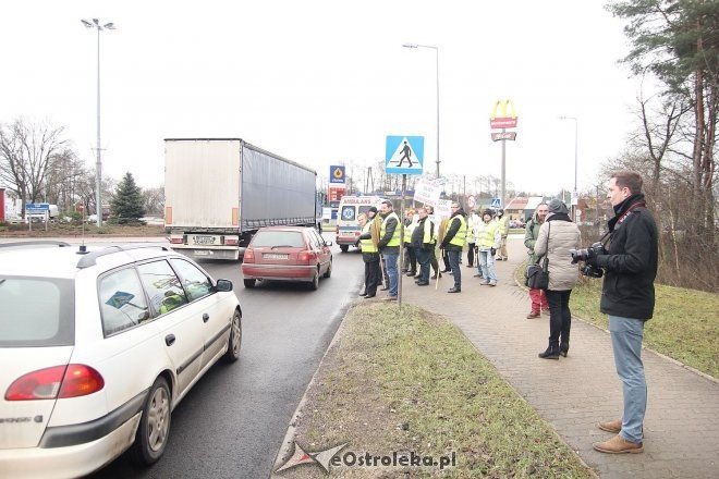 Ostrołęka: Klapa organizatorów protestu przy rondzie ks. Siemowita III - zdjęcie #11 - eOstroleka.pl
