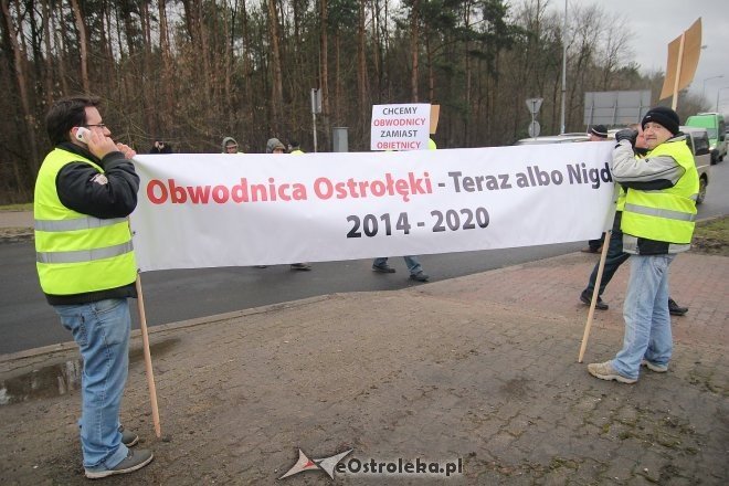 Ostrołęka: Klapa organizatorów protestu przy rondzie ks. Siemowita III - zdjęcie #26 - eOstroleka.pl
