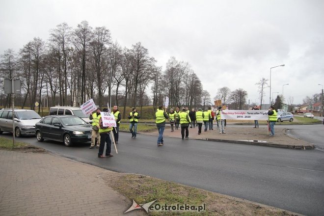 Ostrołęka: Klapa organizatorów protestu przy rondzie ks. Siemowita III - zdjęcie #27 - eOstroleka.pl
