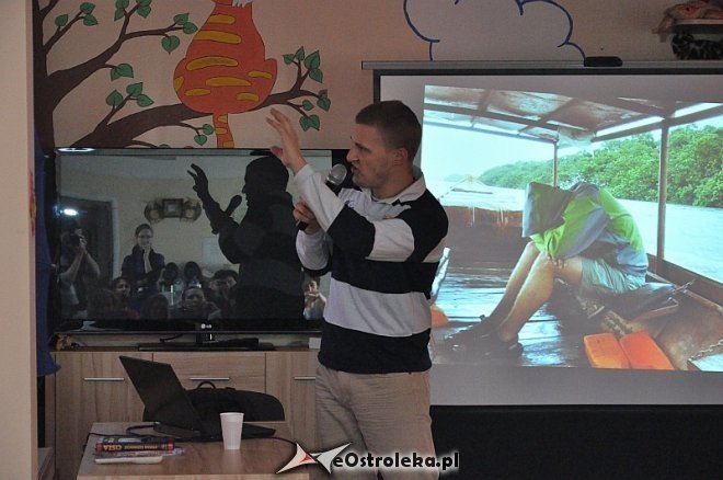 Spotkanie z podróżnikiem Stefanem Czernieckim [21.02.2014] - zdjęcie #10 - eOstroleka.pl