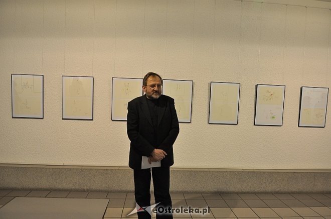 Wystawa Macieja Mielnickiego pt. „Rysunek” [06.03.2014] - zdjęcie #13 - eOstroleka.pl