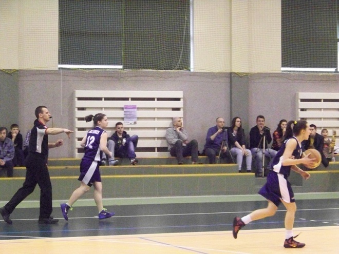 Unia Basket Ostrołęka - MKS Zabrze (15.03.2014) - zdjęcie #6 - eOstroleka.pl