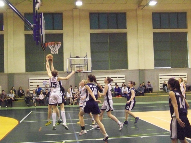 Unia Basket Ostrołęka - MKS Zabrze (15.03.2014) - zdjęcie #7 - eOstroleka.pl
