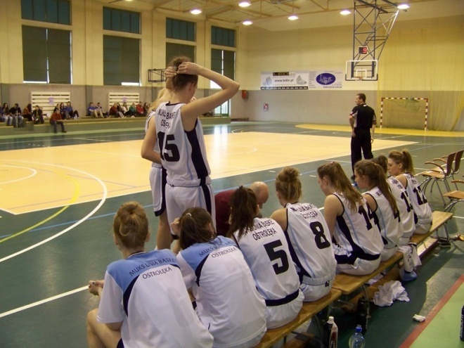 Unia Basket Ostrołęka - MKS Zabrze (15.03.2014) - zdjęcie #9 - eOstroleka.pl