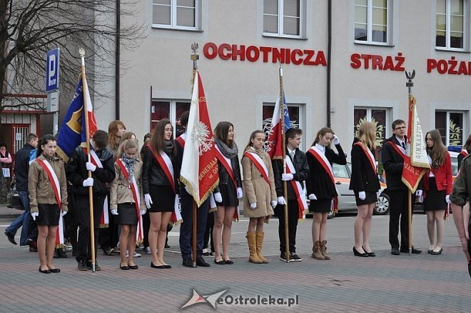 Miejskie obchody 4. rocznicy katastrofy smoleńskiej [10.04.2014]  - zdjęcie #11 - eOstroleka.pl