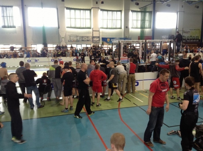 Gladiator i Fight Academy na Pucharze Polski MMA w Żyrardowie [13.04.2014] - zdjęcie #7 - eOstroleka.pl
