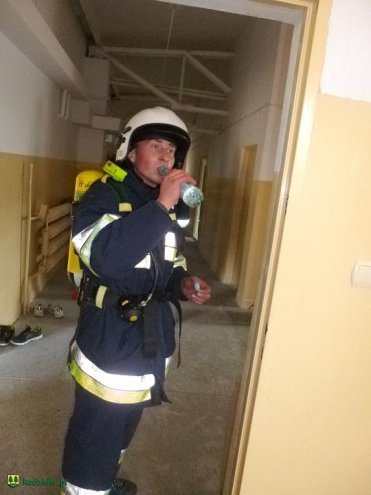 Test w komorze dymnej dla strażaków z Kadzidła [ZDJĘCIA] - zdjęcie #34 - eOstroleka.pl