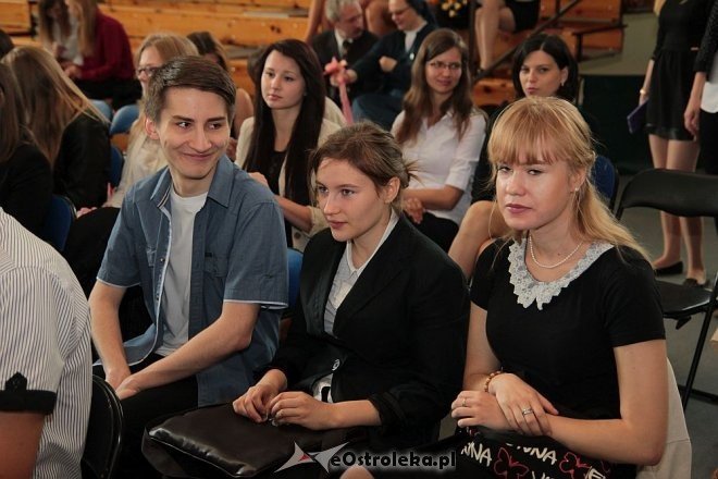 Zakończenie roku szkolnego w I Liceum Ogólnokształcącym [27.06.2014] - zdjęcie #22 - eOstroleka.pl