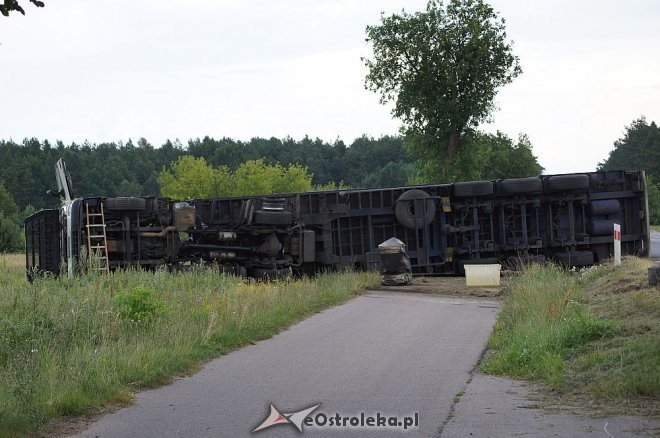 Wypadek w Teodorowie: DK-61 zablokowana [15.07.2014] - zdjęcie #6 - eOstroleka.pl