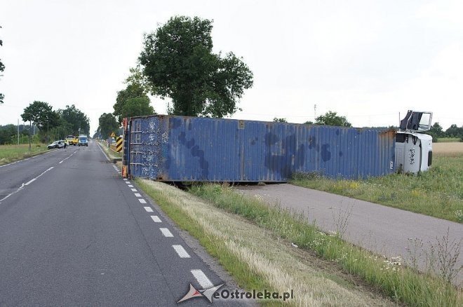 Wypadek w Teodorowie: DK-61 zablokowana [15.07.2014] - zdjęcie #8 - eOstroleka.pl