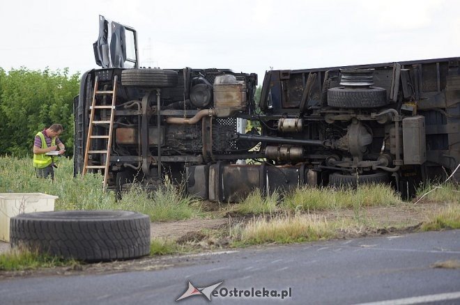 Wypadek w Teodorowie: DK-61 zablokowana [15.07.2014] - zdjęcie #10 - eOstroleka.pl