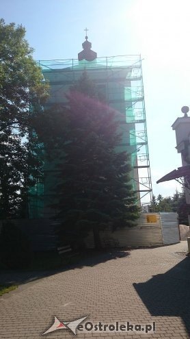 Remont dzwonnicy w ostrołęckiej Farze [11.08.2014] - zdjęcie #6 - eOstroleka.pl