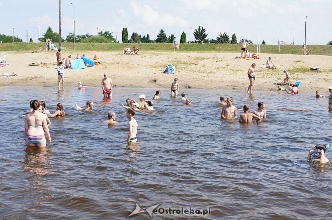 Ostrołęka: Plaża Miejska tętni życiem [18.07.2014] - zdjęcie #2 - eOstroleka.pl