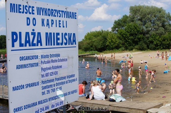 Ostrołęka: Plaża Miejska tętni życiem [18.07.2014] - zdjęcie #5 - eOstroleka.pl