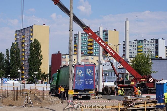 Budowa hali targowej [23.07.2014] - zdjęcie #3 - eOstroleka.pl