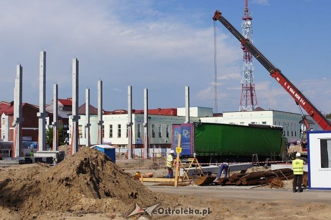 Budowa hali targowej [23.07.2014] - zdjęcie #8 - eOstroleka.pl