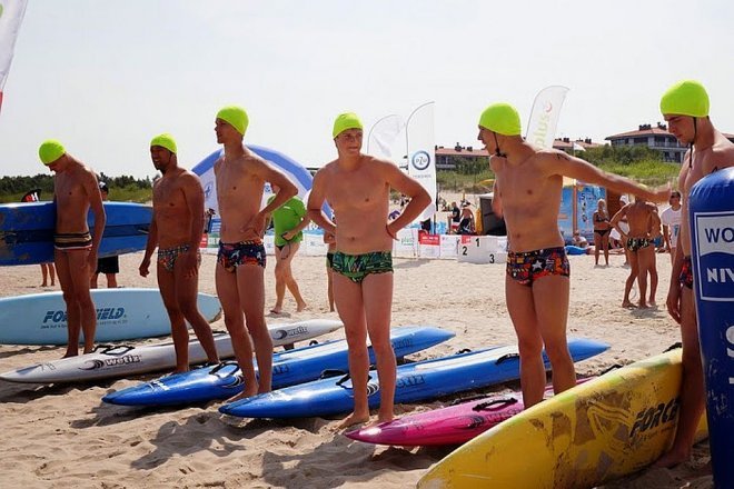 Ratownicy ostrołęckiego aquaparku ze złotymi medalami Mistrzostw Polski w Ratownictwie Morskim [24.07.2014] - zdjęcie #8 - eOstroleka.pl