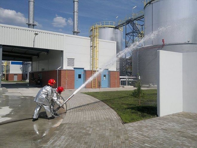 Pożar i ewakuacja w ostrołęckiej elektrowni? [30.07.2014] - zdjęcie #9 - eOstroleka.pl