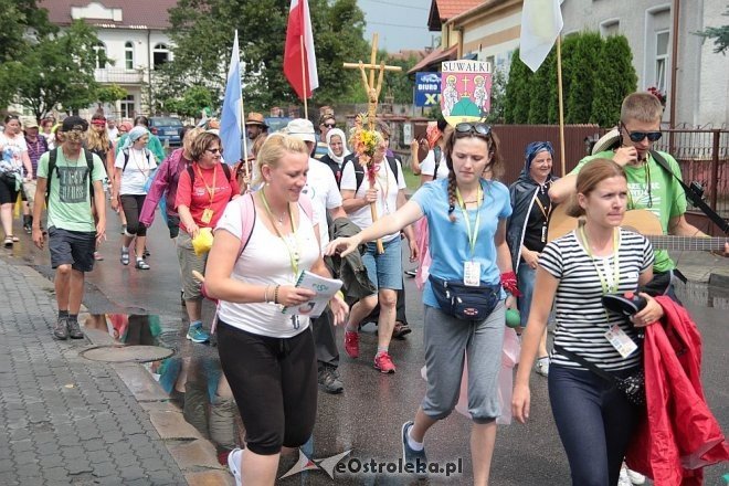 Piesza ełcka pielgrzymka na Jasną Górę zawitała do Ostrołęki [31.07.2014] - zdjęcie #51 - eOstroleka.pl
