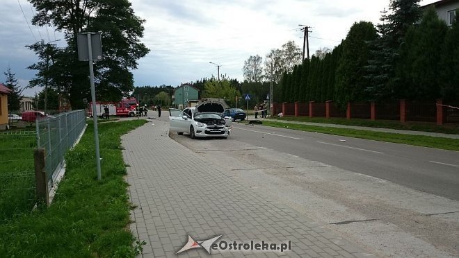 Wypadek w Damiętach [18.08.2014] - zdjęcie #3 - eOstroleka.pl