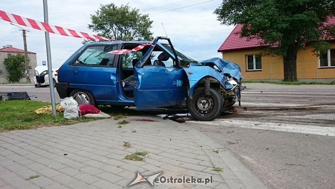 Wypadek w Damiętach [18.08.2014] - zdjęcie #7 - eOstroleka.pl