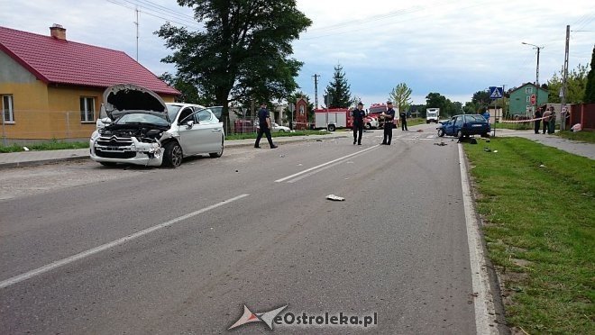 Wypadek w Damiętach [18.08.2014] - zdjęcie #10 - eOstroleka.pl