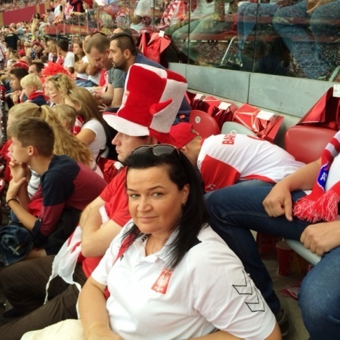 Kibice z Ostrołęki na meczu otwarcia Mistrzostw Świata (30.08.2014) - zdjęcie #17 - eOstroleka.pl