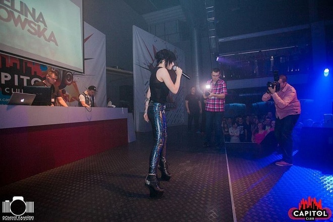Ewelina Lisowska w Clubie Capitol [29.08.2014] - zdjęcie #2 - eOstroleka.pl