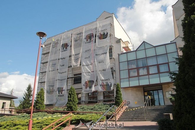 Ostrołęka: Trwa remont budynku ZUS. Ile za to zapłacimy? [08.09.2014] - zdjęcie #1 - eOstroleka.pl