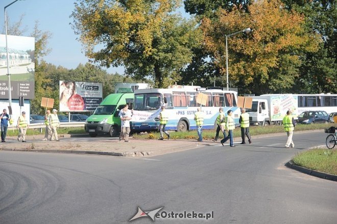 Ostrołęka: Za nami kolejny protest w sprawie budowy obwodnicy [10.09.2014] - zdjęcie #4 - eOstroleka.pl