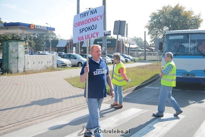 Ostrołęka: Za nami kolejny protest w sprawie budowy obwodnicy [10.09.2014] - zdjęcie #8 - eOstroleka.pl