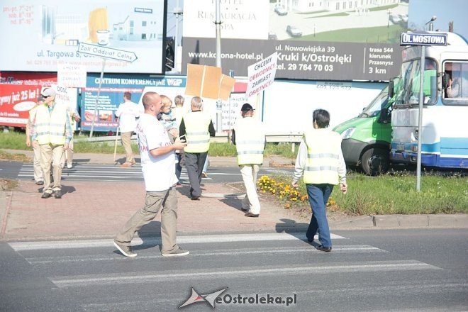 Ostrołęka: Za nami kolejny protest w sprawie budowy obwodnicy [10.09.2014] - zdjęcie #10 - eOstroleka.pl
