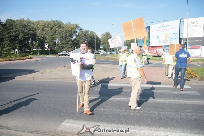 Ostrołęka: Za nami kolejny protest w sprawie budowy obwodnicy [10.09.2014] - zdjęcie #14 - eOstroleka.pl