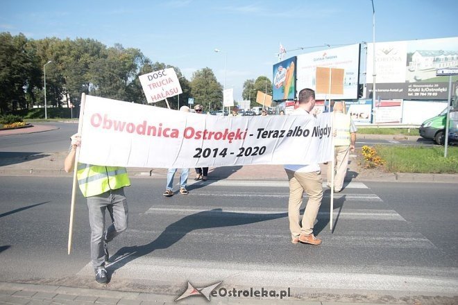 Ostrołęka: Za nami kolejny protest w sprawie budowy obwodnicy [10.09.2014] - zdjęcie #15 - eOstroleka.pl