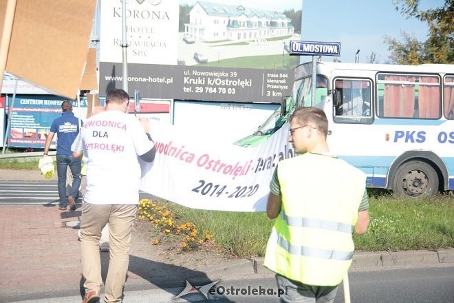 Ostrołęka: Za nami kolejny protest w sprawie budowy obwodnicy [10.09.2014] - zdjęcie #16 - eOstroleka.pl