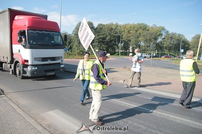 Ostrołęka: Za nami kolejny protest w sprawie budowy obwodnicy [10.09.2014] - zdjęcie #18 - eOstroleka.pl