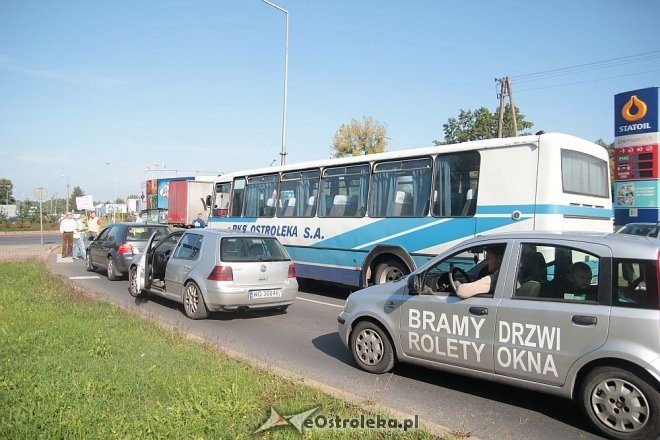 Ostrołęka: Za nami kolejny protest w sprawie budowy obwodnicy [10.09.2014] - zdjęcie #29 - eOstroleka.pl