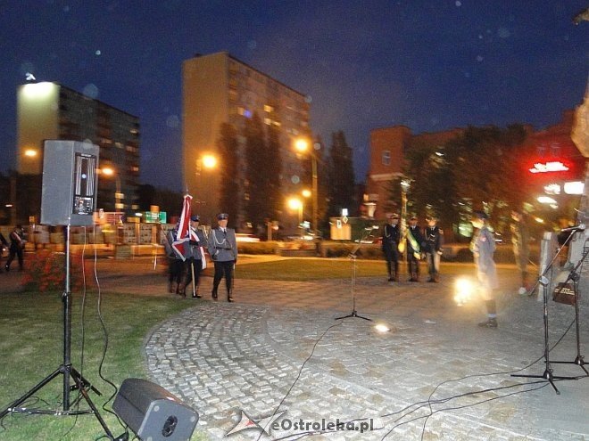 Miejskie obchody 75. rocznicy zdradzieckiej napaści Związku Sowieckiego na Polskę [17.09.2014] - zdjęcie #12 - eOstroleka.pl