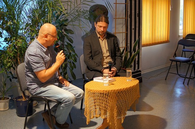Spotkanie z Krzysztofem Fausette - zdjęcie #9 - eOstroleka.pl