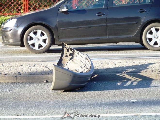 Wypadek przy ul. Bogusławskiego (24.09.2014) - zdjęcie #2 - eOstroleka.pl