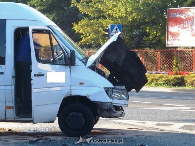 Wypadek przy ul. Bogusławskiego (24.09.2014) - zdjęcie #3 - eOstroleka.pl