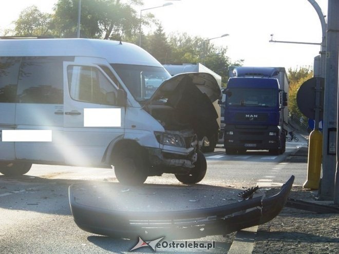 Wypadek przy ul. Bogusławskiego (24.09.2014) - zdjęcie #8 - eOstroleka.pl