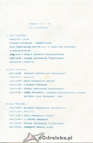 Zobacz archiwalne zdjęcia z II edycji OSPY z 1986 roku [25.10.2014] - zdjęcie #5 - eOstroleka.pl