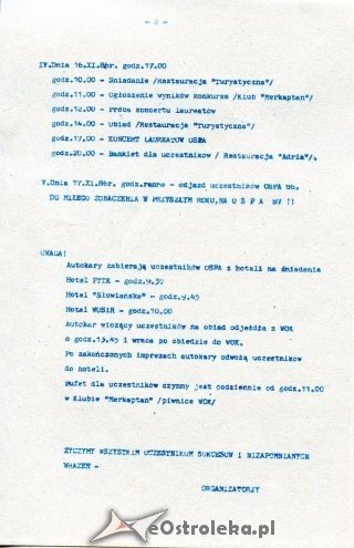 Zobacz archiwalne zdjęcia z II edycji OSPY z 1986 roku [25.10.2014] - zdjęcie #7 - eOstroleka.pl