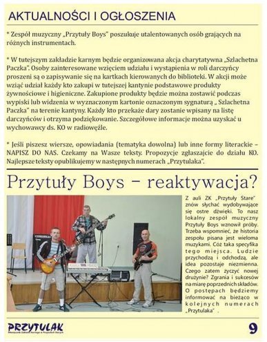 Więźniowie z Zakładu Karnego w Przytułach mają własną gazetę [30.10.2014] - zdjęcie #6 - eOstroleka.pl