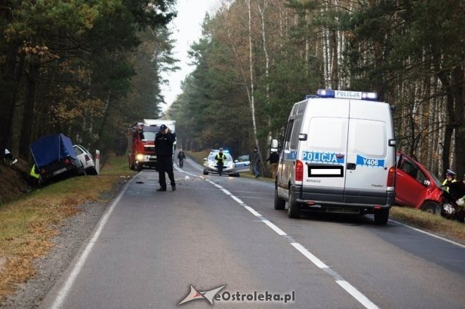 Wypadek na DK 53 [31.10.2014] - zdjęcie #1 - eOstroleka.pl