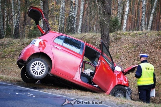 Wypadek na DK 53 [31.10.2014] - zdjęcie #5 - eOstroleka.pl