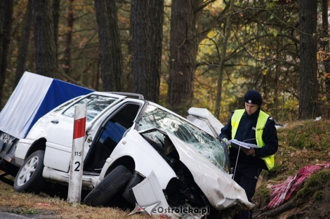 Wypadek na DK 53 [31.10.2014] - zdjęcie #14 - eOstroleka.pl