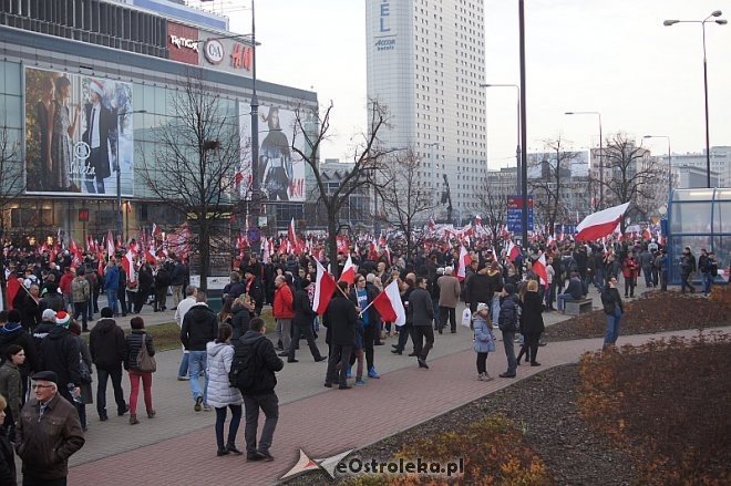 Marsz Niepodległości 2014 [11.11.2014] - zdjęcie #6 - eOstroleka.pl