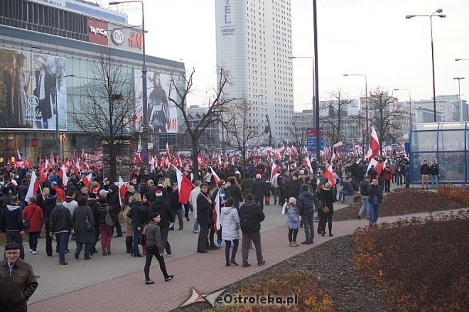 Marsz Niepodległości 2014 [11.11.2014] - zdjęcie #7 - eOstroleka.pl